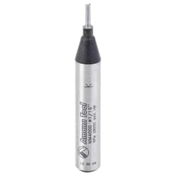 1/16" x 1-3/4" Miniature Plunging Router Bit, 1-Flute, 1/4" Shank