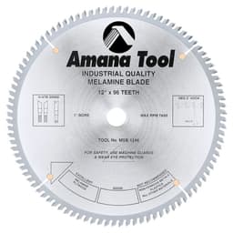 12" x 96 Teeth Double-Face Melamine Saw Blade