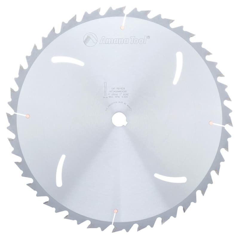 16" x 28 Teeth Euro Rip Saw Blade with Cooling Slot