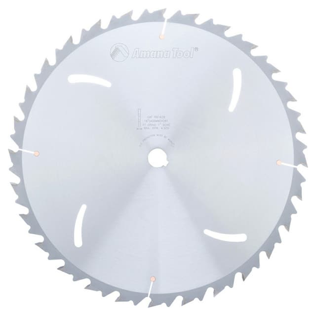 16" x 28 Teeth Euro Rip Saw Blade with Cooling Slot