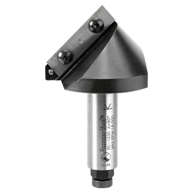 1-9/32" CNC Insert V-Groove 90°, 3/4" Shank