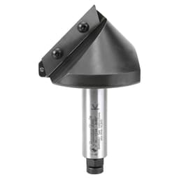 1-1/2" CNC Insert V-Groove 90°, 3/4" Shank
