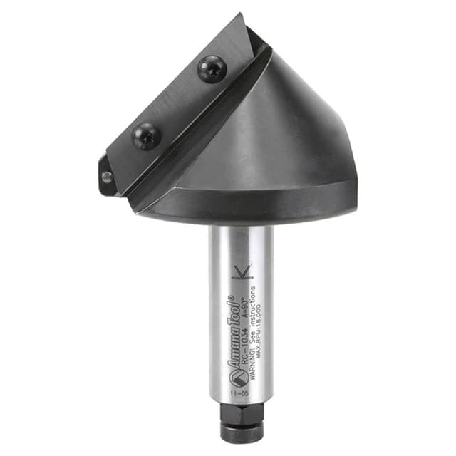 1-1/2" CNC Insert V-Groove 90°, 3/4" Shank