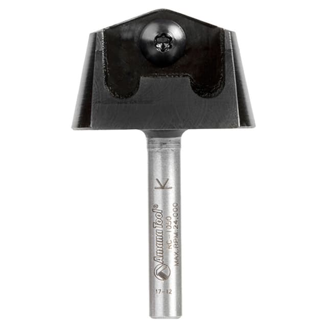 Tru Point Roundover Insert CNC System Tool Body, 1/4" Shank