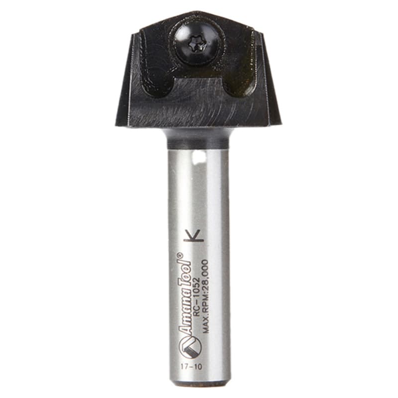 Tru Point Roundover Insert CNC System Tool Body, 1/2" Shank