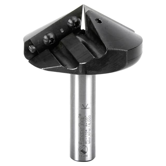 Insert V-Groove 120° x 2-1/32 x 1/2" Shank CNC Router Bit