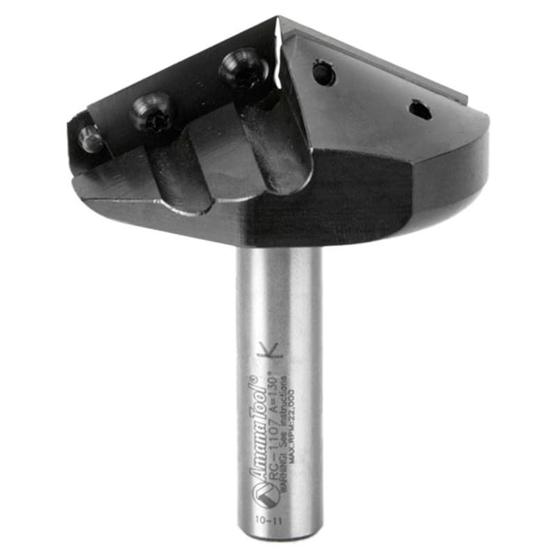 Insert V-Groove 130° x 1/2 x 1/2" Shank CNC Router Bit