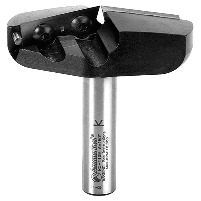 Insert V-Groove 160° x 13/64 x 1/2" Shank CNC Router Bit