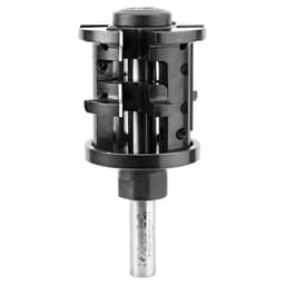 90mm Dia x 22-62mm CNC Insert Double Rounding and Chamfering 10mm Radius, 3/4" Shank