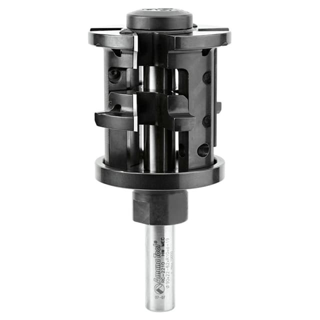 90mm Dia x 22-62mm CNC Insert Double Rounding and Chamfering 10mm Radius, 3/4" Shank
