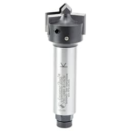 1-5/32" Dia x 45° CNC Carbide Tipped Multi-Face Profile Bit, 3/4" Shank