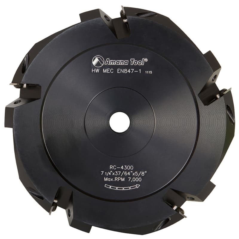 7-1/4" Dia x 5 Teeth Insert Carbide ACM 90° Double Edge V-Scoring Saw Blade