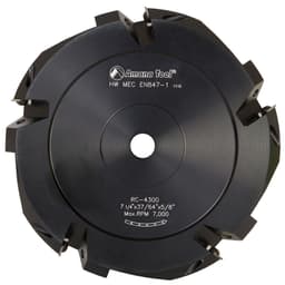 7-1/4" Dia x 5 Teeth Insert Carbide ACM 90° Double Edge V-Scoring Saw Blade