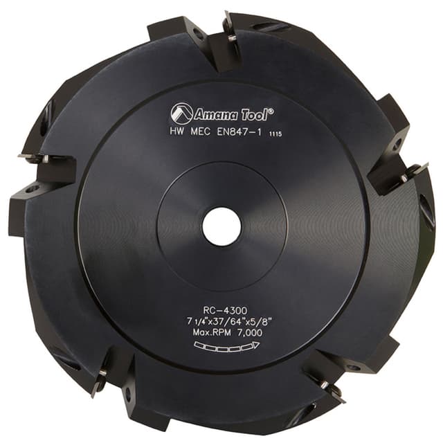 7-1/4" Dia x 5 Teeth Insert Carbide ACM 90° Double Edge V-Scoring Saw Blade