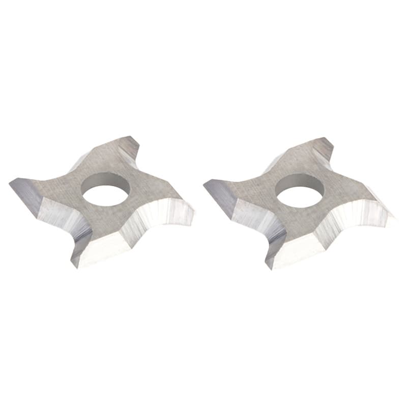 RCK-265 12mm x 12mm x 1.5mm 1/16 Radius Insert Knives for RC-49492, Pair of 2