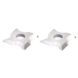 RCK-269 12mm x 12mm x 1.5mm 3mm Radius Insert Knives for RC-49497, Pair of 2