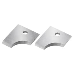 Solid Carbide Insert Knives 8mm Radius for Double Rounding/Chamfering System RC-2210 (2 Pieces)