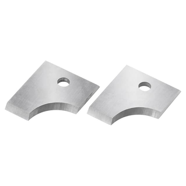 Solid Carbide Insert Knives 8mm Radius for Double Rounding/Chamfering System RC-2210 (2 Pieces)