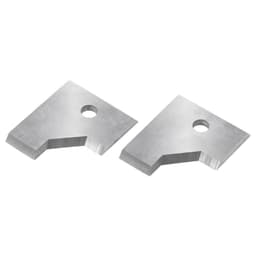 RCK-290 Solid Carbide 45° Angle Insert Knives for Double Rounding/Chamfering System RC-2212, Pair of 2
