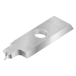 RCK-416 7/64" x 1/8" Radius Solid Carbide Point Round Over Insert Engraving Knife for In-Groove System
