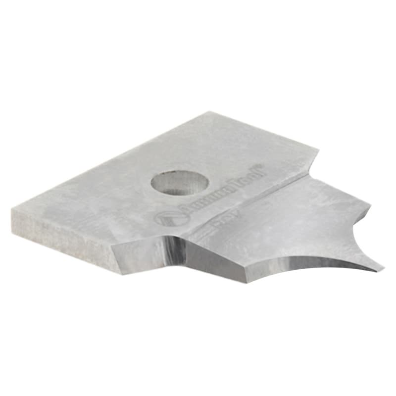 RCK-473 7/8" x 1/4" Radius Solid Carbide Insert Knife for Tru Point Roundover Insert CNC System