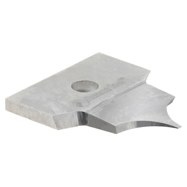 RCK-473 7/8" x 1/4" Radius Solid Carbide Insert Knife for Tru Point Roundover Insert CNC System