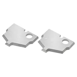 Solid Carbide Traditional MDF/Wood Plunge Form Insert Knives for RC-2483 (2 Pieces)