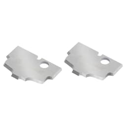 Solid Carbide Ogee MDF/Wood Plunge Form Insert Knives for RC-2496 (2 Pieces)