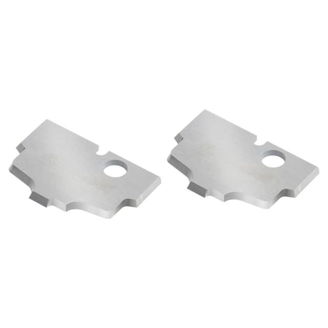 Solid Carbide Ogee MDF/Wood Plunge Form Insert Knives for RC-2496 (2 Pieces)