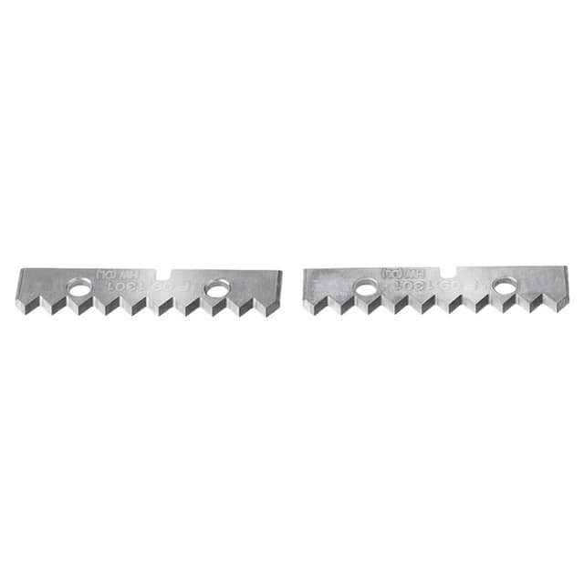 50 x 12 x 1.5mm Insert Carbide Knives for 'V' Type Glue Joint Cutterheads (2 Pieces)