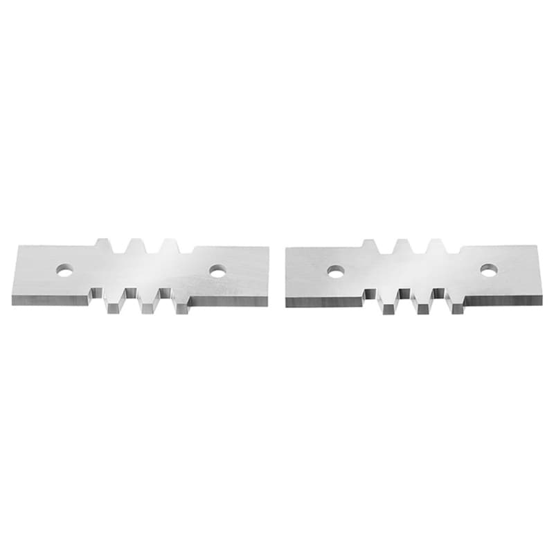 RCK-87 60mm x 24mm x 2mm Insert Glue Joint Cutter Knives for Tool 61268, Pair of 2
