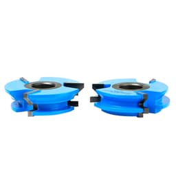 2-5/8" 2-Piece 3-Wing V Paneling Cutter Set for 3/4" Material