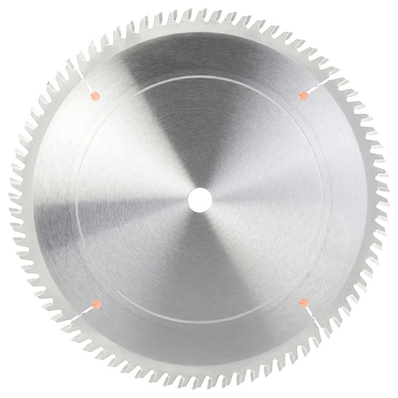 10" x 80 Teeth Thin Kerf Trim Saw Blade, Triple Chip Grind