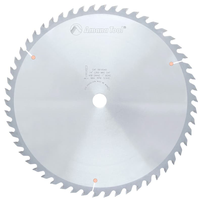 14" x 54 Teeth Thin Kerf Rip/Cross-Cut General Purpose Saw Blade