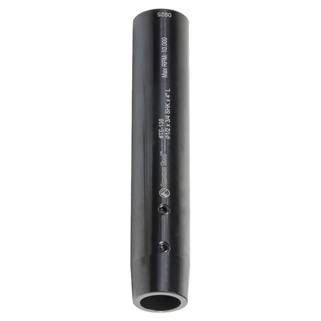4" Length x 1/2" Inner Dia CNC Narrow Reach Tool Holder Extension, 3/4" Shank