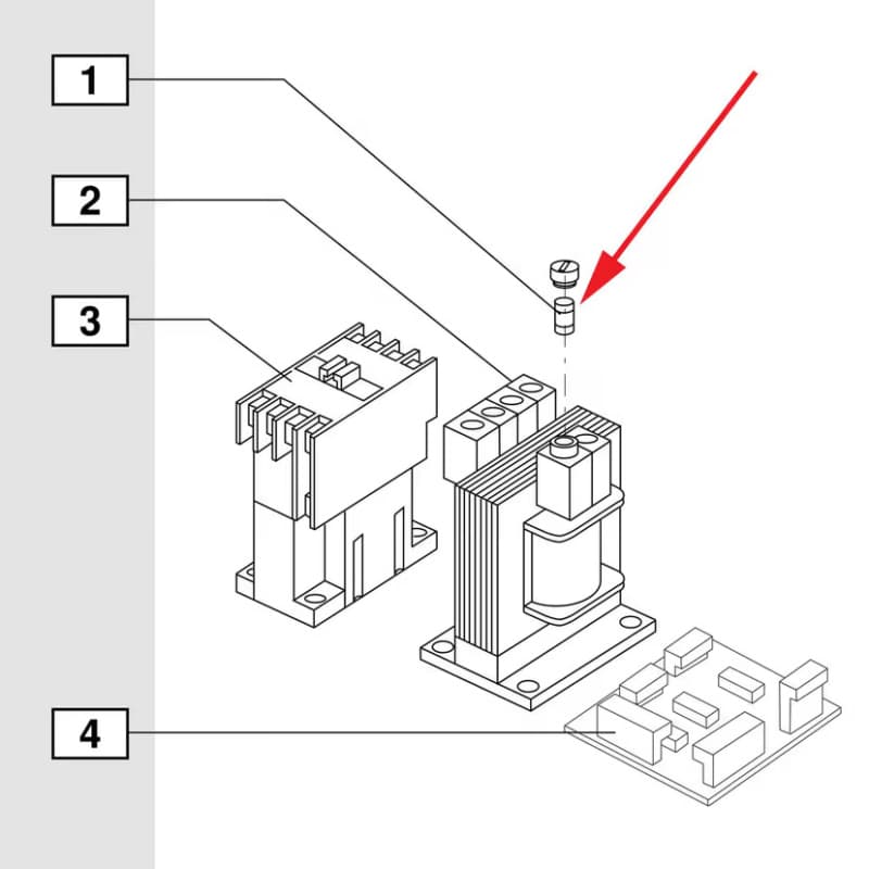 Blum Fuse for Transformer for M51N10XX MiniPress