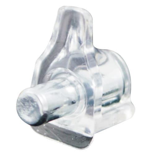 Steel Shelf Support, Clear Finish 1000/Bag