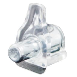Steel Shelf Support, Clear Finish 1000/Bag