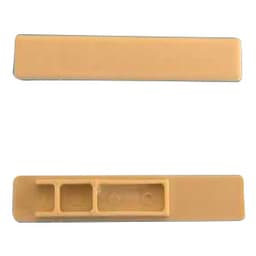 Pocket Cover Cap, White, Plastic