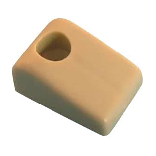 1/2" Drawer Bumper, Almond