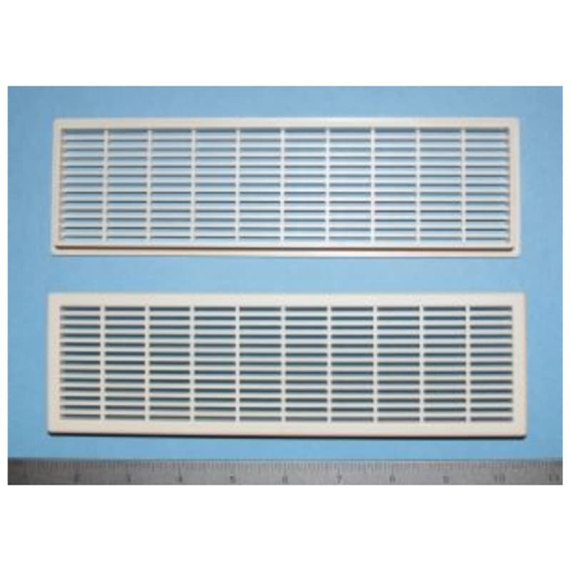 60mm x 220mm Vent Grill, Almond