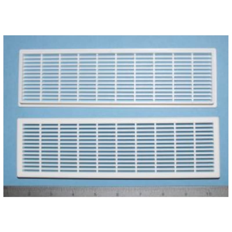 60mm x 220mm Vent Grill, White