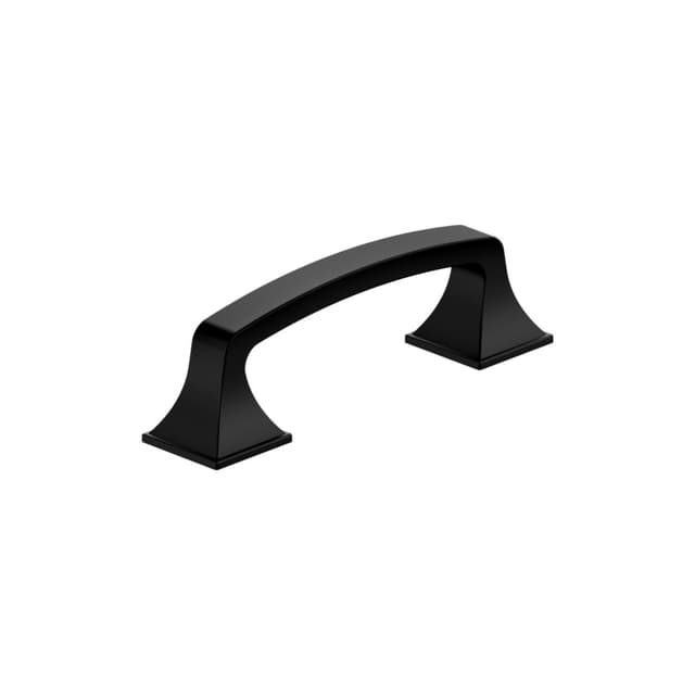 76mm Ville Cabinet Pull, Matte Black