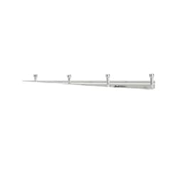 14" Slide-Out Belt Rack, Chrome Finish