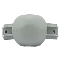 S2000 Ecoflex 90° Corner Cap, Gray