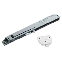 Metabox 320 C15 Blumotion Set, Single Extension, Self-Closing, Gray/White