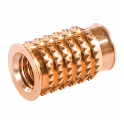 Cabineo 8 M6 x 15.3mm Insert Nut, Brass (500/Box)