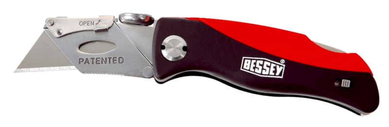 Folding Utility Knife with ABS Comfort Grip Handle