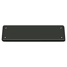 Cover Plate 2-5/8" x 9-3/4" for DASH95, Polished Brass