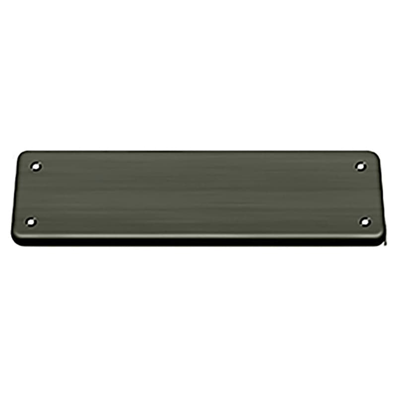 Cover Plate 2-5/8" x 9-3/4" for DASH95, Brushed Brass